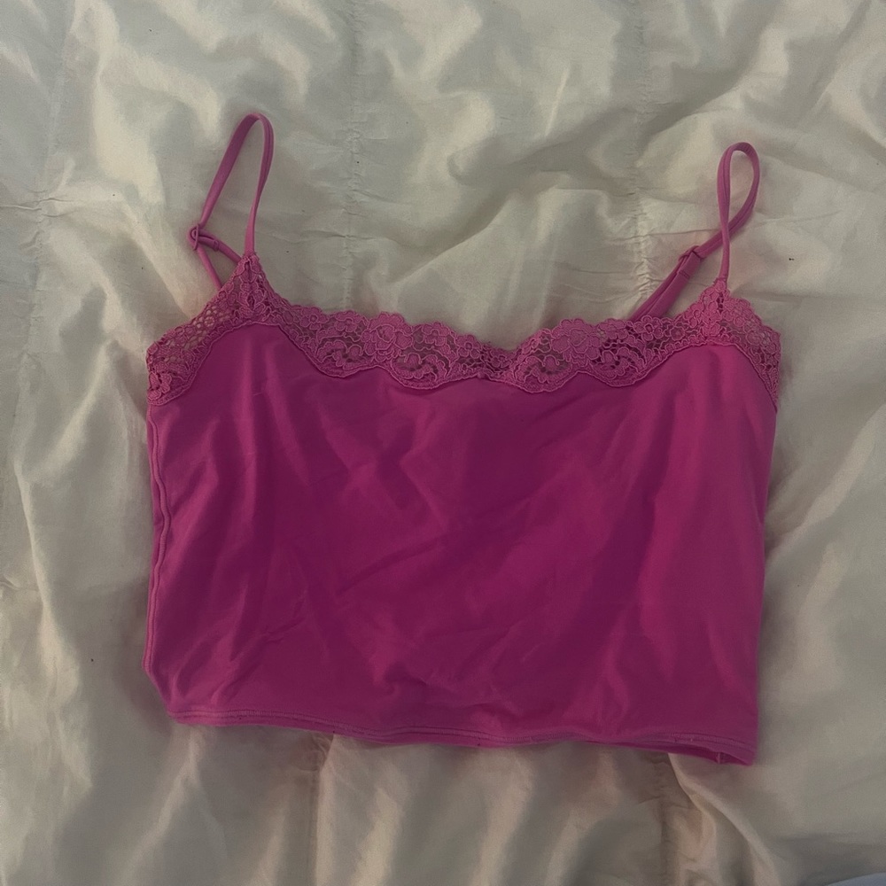 skims lace tank top limited edition valentine’s day